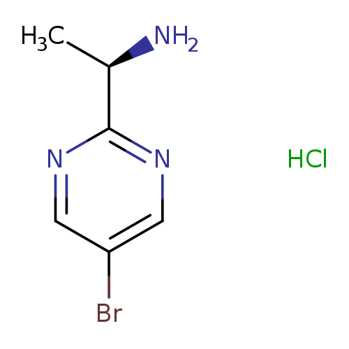 (1R)-1-(5-bromopyrimidin-2-yl)ethan-1-aminehydrochloride