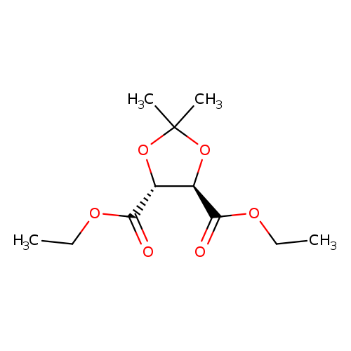 1,3-Dioxolane-4,5-dicarboxylic acid, 2,2-dimethyl-, diethyl ester,(4R,5R)-