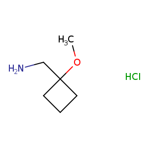 (1-Methoxycyclobutyl)methanamine hydrochloride