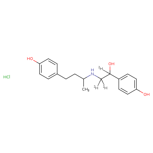 (+/-)-Ractopamine-d3 HCl (2-hydroxyethyl-1,1,2-d3)