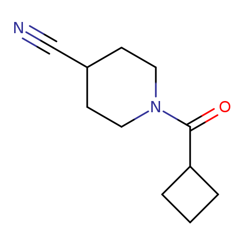 1-Cyclobutanecarbonylpiperidine-4-carbonitrile
