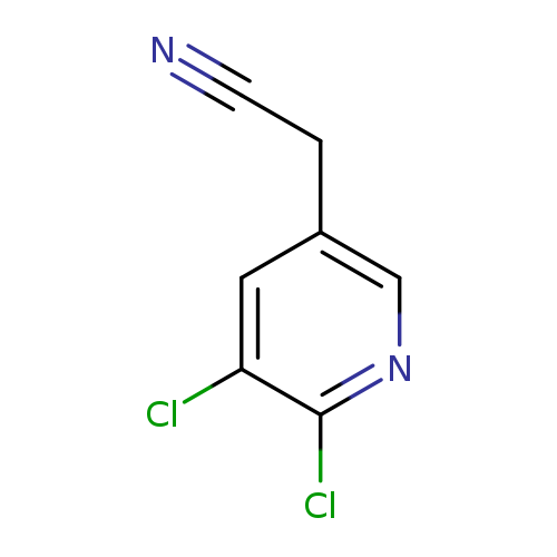 2-(5,6-dichloropyridin-3-yl)acetonitrile