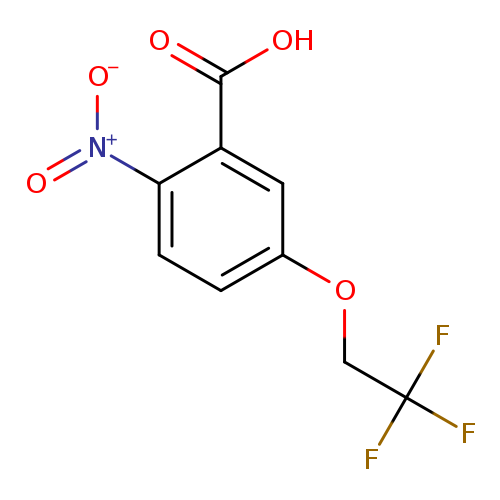 2-nitro-5-(2,2,2-trifluoroethoxy)benzoic acid