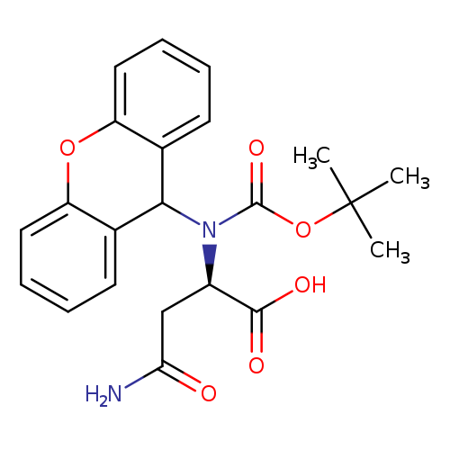 D-Asparagine, N2-[(1,1-dimethylethoxy)carbonyl]-N-9H-xanthen-9-yl-