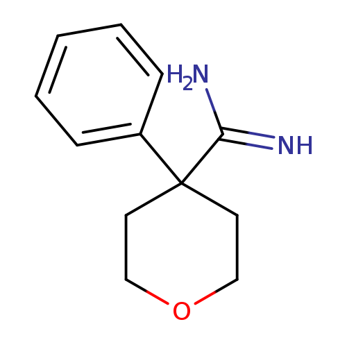4-phenyloxane-4-carboximidamide