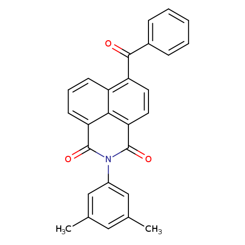 10-benzoyl-3-(3,5-dimethylphenyl)-3-azatricyclo[7.3.1.0^{5,13}]trideca-1(13),5,7,9,11-pentaene-2,4-dione