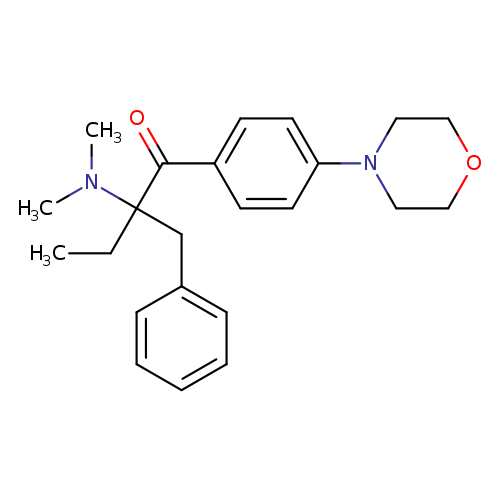 1-Butanone, 2-(dimethylamino)-1-[4-(4-morpholinyl)phenyl]-2-(phenylmethyl)-