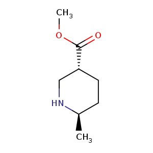 3-Piperidinecarboxylic acid, 6-methyl-, methyl ester, (3R,6R)-rel-