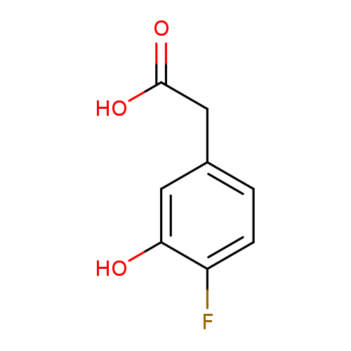 2-(4-Fluoro-3-hydroxyphenyl)acetic acid