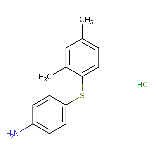 4-[(2,4-Dimethylphenyl)sulfanyl]aniline hydrochloride