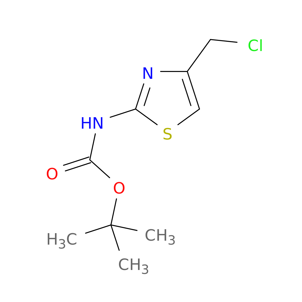 tert-Butyl 4-(chloromethyl)thiazol-2-ylcarbamate