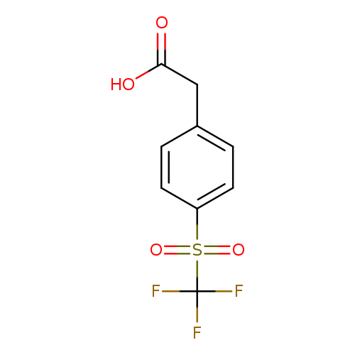 4-(Trifluoromethylsulfony)phenylacetic acid