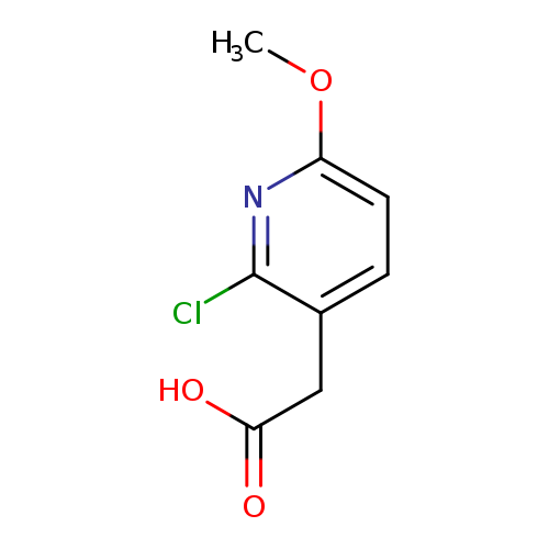 2-(2-Chloro-6-methoxypyridin-3-yl)acetic acid