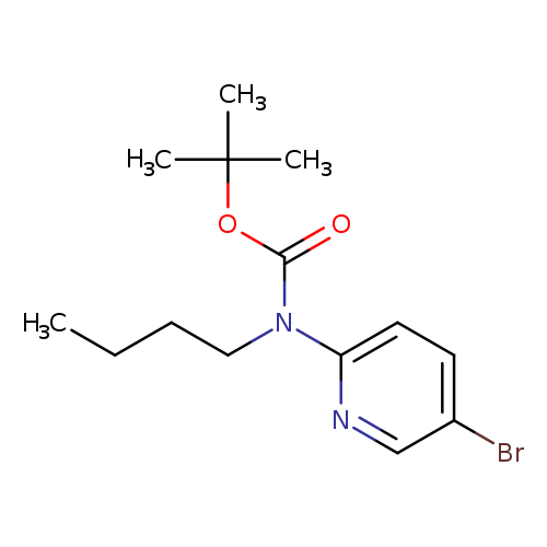 2-(N-BOC-N-butylamino)-5-bromopyridine