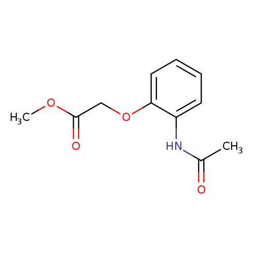 Methyl 2-(2-acetamidophenoxy)acetate