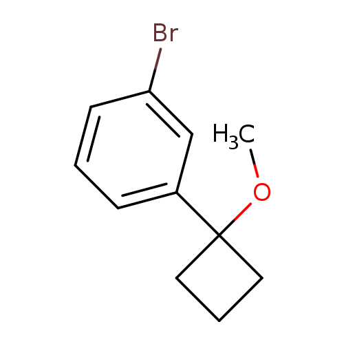 1-bromo-3-(1-methoxycyclobutyl)benzene