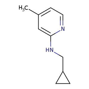 N-(Cyclopropylmethyl)-4-methylpyridin-2-amine