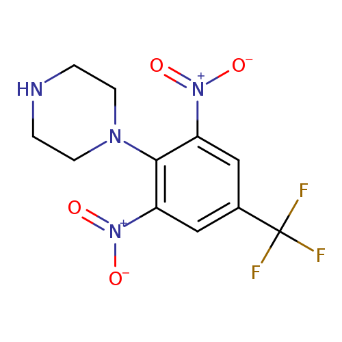 1-(2,6-Dinitro-4-(trifluoromethyl)phenyl)piperazine