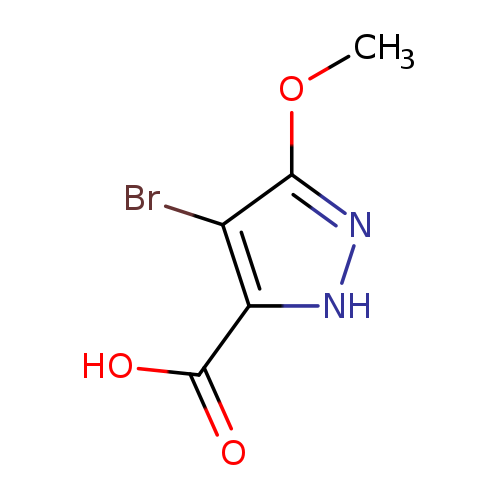 4-bromo-3-methoxy-1H-pyrazole-5-carboxylic acid