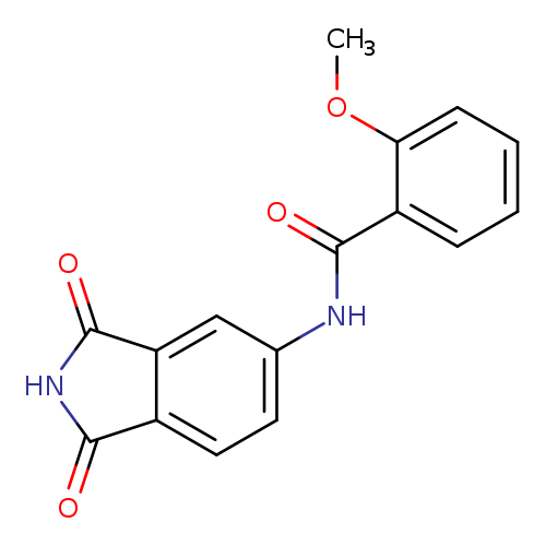 N-(1,3-dioxo-2,3-dihydro-1H-isoindol-5-yl)-2-methoxybenzamide