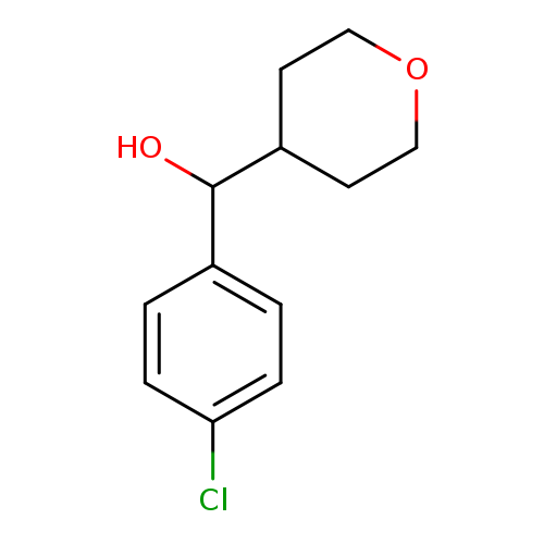 (4-chlorophenyl)(oxan-4-yl)methanol