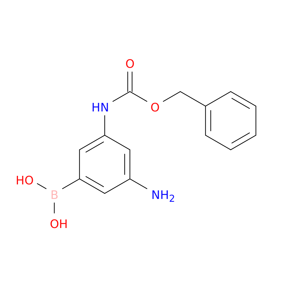 3-Amino-5-(benzyloxycarbonylamino)phenylboronic acid