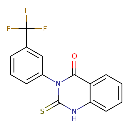 2-Mercapto-3-[3-(trifluoromethyl)phenyl]quinazolin-4(3h)-one