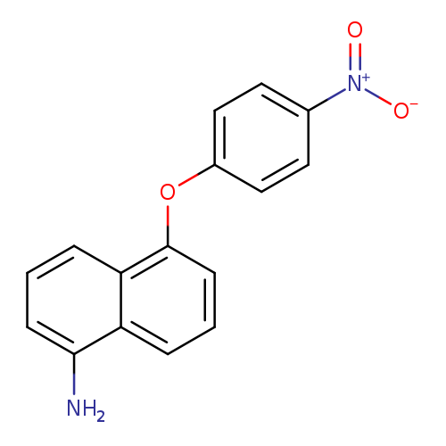 5-(4-nitrophenoxy)naphthalen-1-amine