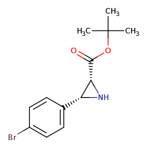 Cis-tert-butyl 3-(4-bromophenyl)aziridine-2-carboxylate