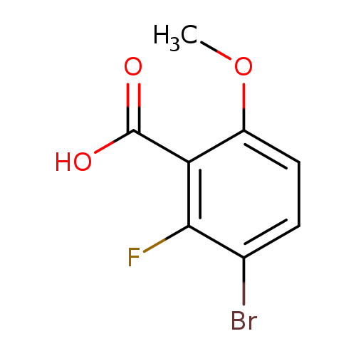 3-Bromo-2-fluoro-6-methoxybenzoic acid