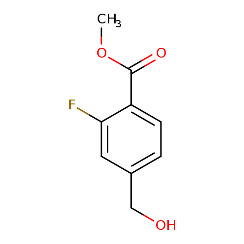 Methyl2-fluoro-4-(hydroxymethyl)benzoate