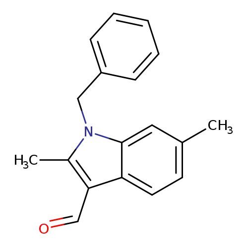1-Benzyl-2,6-dimethyl-1h-indole-3-carbaldehyde