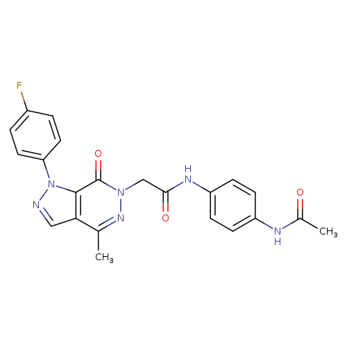 N-(4-acetamidophenyl)-2-[1-(4-fluorophenyl)-4-methyl-7-oxo-1H,6H,7H-pyrazolo[3,4-d]pyridazin-6-yl]acetamide