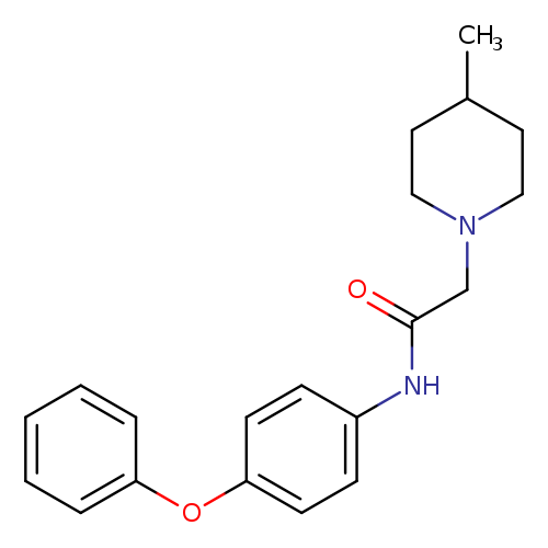 2-(4-methylpiperidin-1-yl)-N-(4-phenoxyphenyl)acetamide