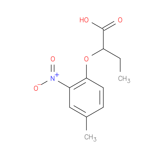 2-(4-Methyl-2-nitrophenoxy)butanoic acid