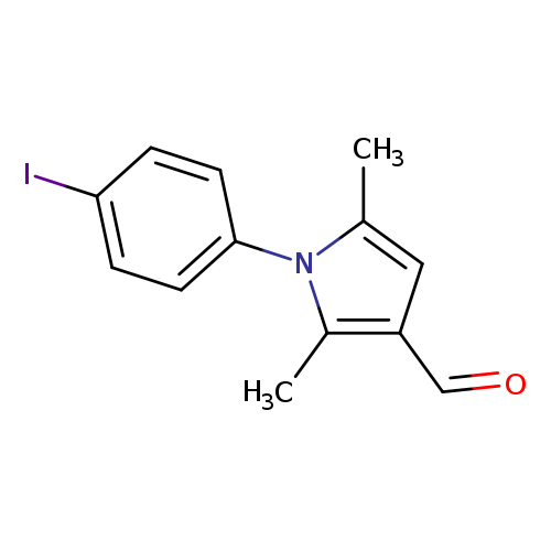 1-(4-Iodophenyl)-2,5-dimethyl-1H-pyrrole-3-carbaldehyde