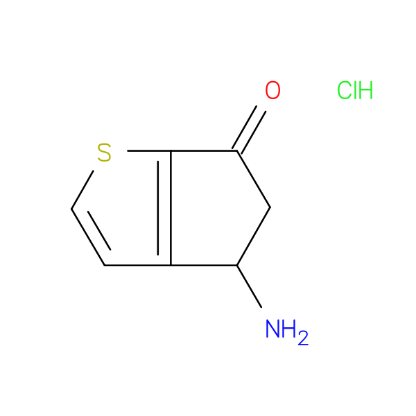4-Amino-4,5-Dihydro-6H-Cyclopenta[B]Thiophen-6-One Hydrochloride