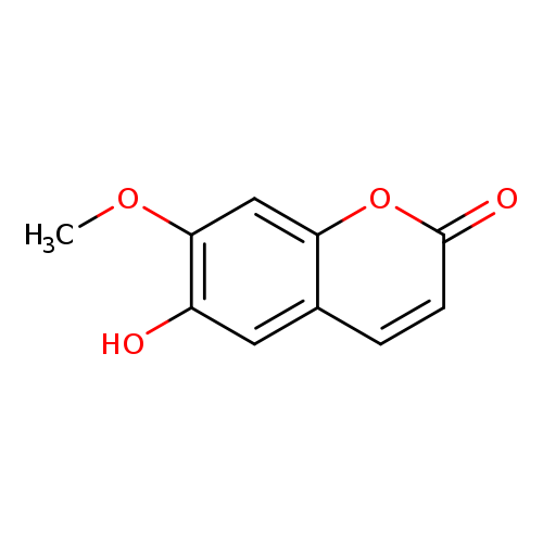 2H-1-Benzopyran-2-one, 6-hydroxy-7-methoxy-
