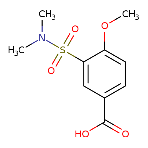 3-Dimethylsulfamoyl-4-methoxy-benzoic acid