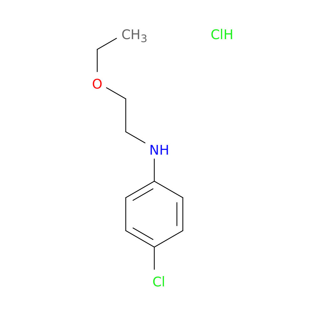 4-Chloro-N-(2-ethoxyethyl)aniline hydrochloride