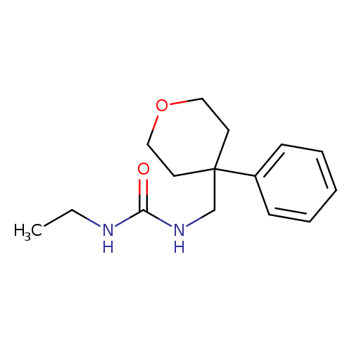 3-ethyl-1-[(4-phenyloxan-4-yl)methyl]urea