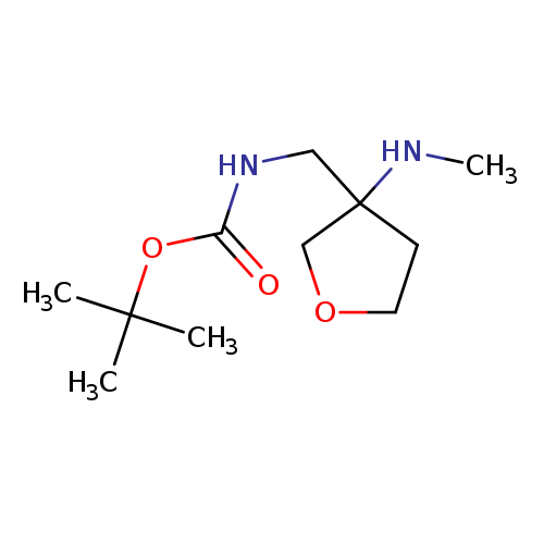 tert-butylN-{[3-(methylamino)oxolan-3-yl]methyl}carbamate