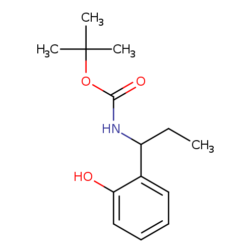 tert-butyl N-[1-(2-hydroxyphenyl)propyl]carbamate