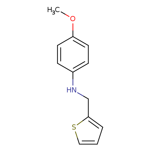 4-Methoxy-N-(thiophen-2-ylmethyl)aniline