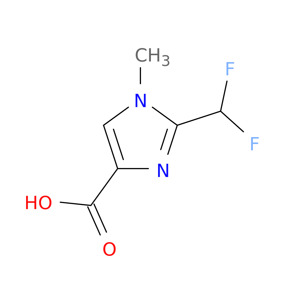 2-(difluoromethyl)-1-methyl-1H-imidazole-4-carboxylic acid