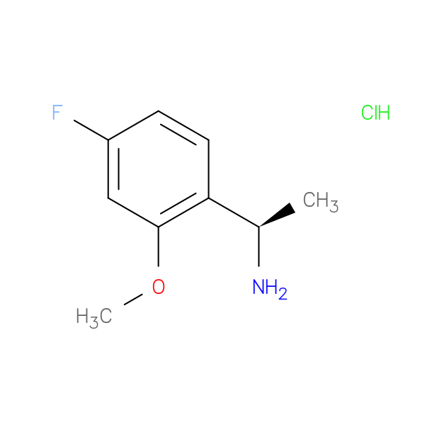 (R)-1-(4-Fluoro-2-methoxyphenyl)ethan-1-amine hydrochloride