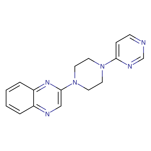 2-[4-(pyrimidin-4-yl)piperazin-1-yl]quinoxaline