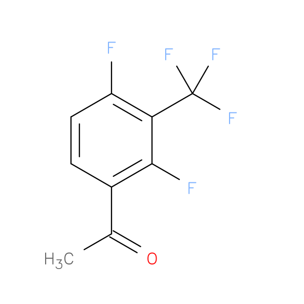 1-[2,4-Difluoro-3-(trifluoromethyl)phenyl]ethanone