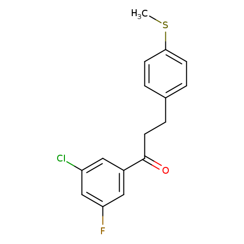 3'-Chloro-5'-fluoro-3-(4-thiomethylphenyl)propiophenone