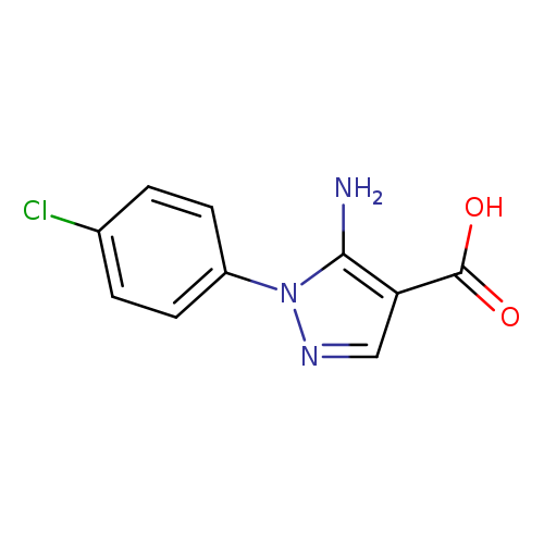 5-Amino-1-(4-chlorophenyl)-1h-pyrazole-4-carboxylic acid